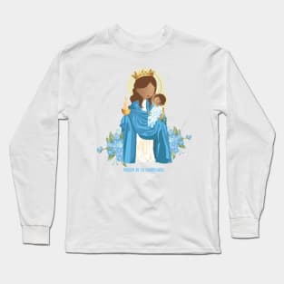 Virgen de la Candelaria Long Sleeve T-Shirt